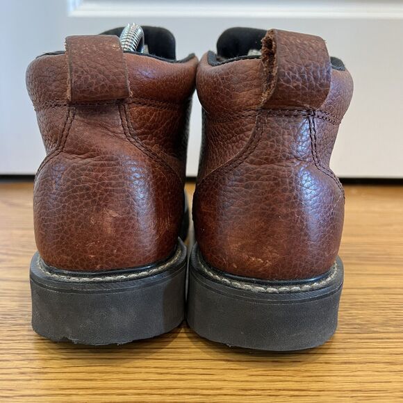 Fin & Feather Mens Chukka Brown Hiking Boots Size 8.5 Wide 3E Great Condition! main image 7